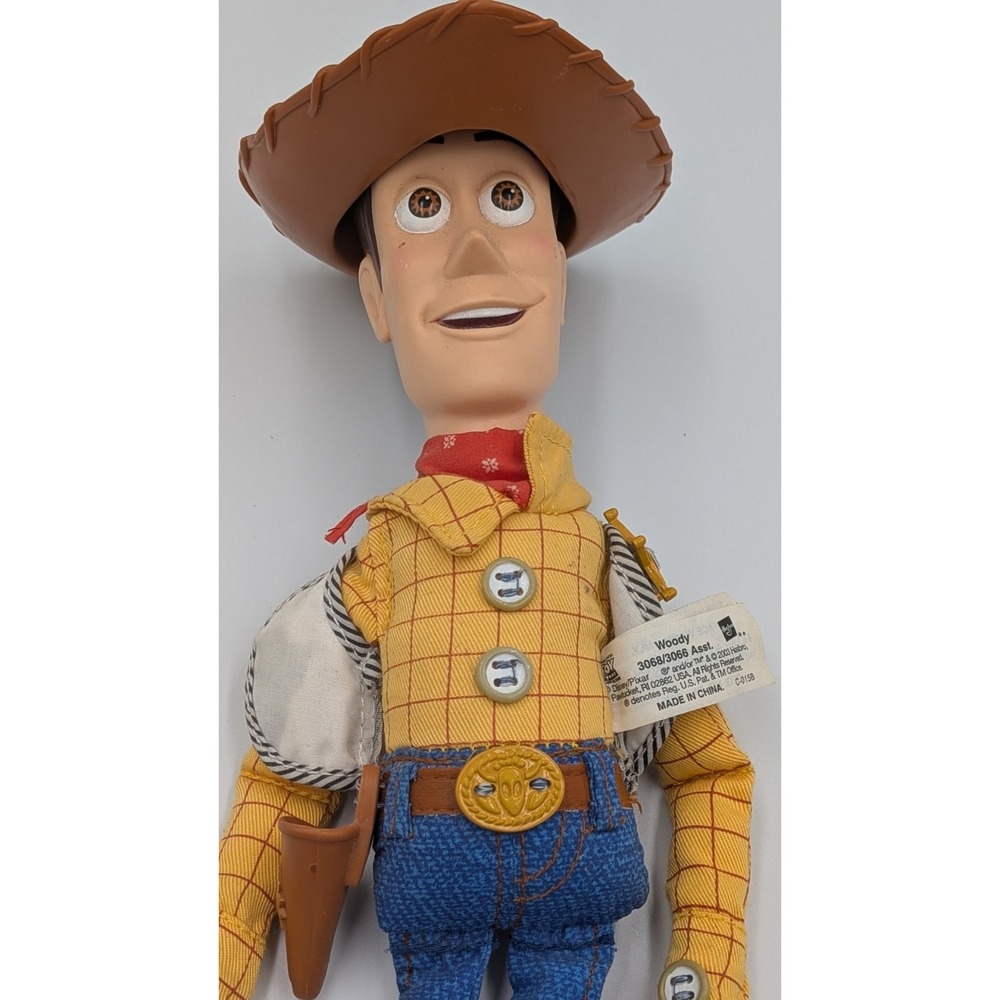 Disney Toy Story Woody And Doll 2003 Vintage None Talking Retro Y2k With Hat